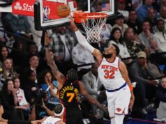 Brunson dan Towns memimpin Knicks melewati Hawks 113-102 di Game 1 seri mereka