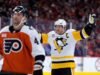 Crosby dan Letang menyerang saat Penguin mencegah sapuan dengan kemenangan 4-2 di Game 4 atas Flyers
