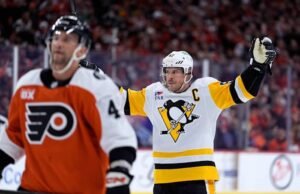 Crosby dan Letang menyerang saat Penguin mencegah sapuan dengan kemenangan 4-2 di Game 4 atas Flyers