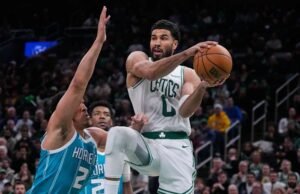 Jayson Tatum dari Celtics dengan enggan mempersiapkan perjalanan pertamanya ke New York sejak cedera Achilles