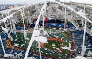 Rays sangat ingin kembali ke Tropicana Field untuk pertandingan pertama sejak badai merusak atap