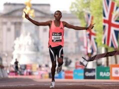 Sabastian Sawe dari Kenya menjadi orang pertama yang berlari maraton sub-2 jam untuk menang di London