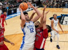 Pemain depan baru Duke Cameron Boozer dinobatkan sebagai pemain nasional pria terbaik tahun ini oleh The Associated Press