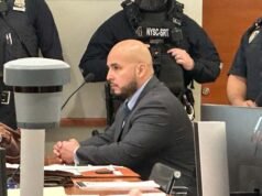 Promo penduduk pulau menggalang dana untuk mantan petugas NYPD yang dihukum karena pembunuhan, membuat marah keluarga korban