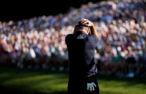 Justin Rose melakukan kesalahannya melalui Amin Corner dan satu lagi peluang yang hilang untuk memenangkan Masters