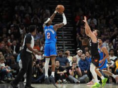 Gilgeous-Alexander mencetak 31 gol dan Thunder mengalahkan Suns 131-122 untuk mengakhiri sapuan 4 pertandingan