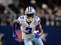 George Pickens berencana menandatangani label waralaba senilai $27,3 juta dengan Cowboys, kata sumber AP