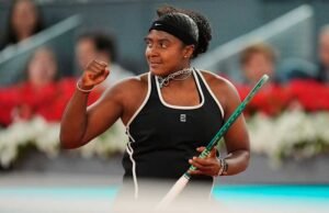 Petenis Amerika Hailey Baptiste menyelamatkan 6 match point untuk mengejutkan peringkat 1 dunia Aryna Sabalenka di Madrid Terbuka