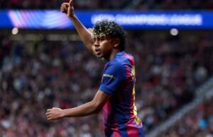 Lamine Yamal, Barcelona membuat sejarah di Liga Champions melawan Atletico Madrid