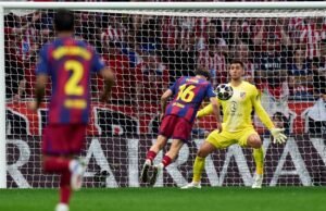 Bintang Atletico Madrid menjelaskan dirinya sendiri setelah tendangan buruk terhadap pemain andalan Barcelona – ‘Saya meminta maaf baik di dalam maupun di luar lapangan’