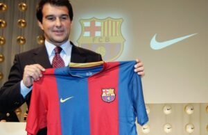 Gambar – Potensi tampilan akhir seragam kandang FC Barcelona untuk musim 2026/27