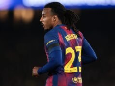 Bek Barcelona absen dari pertandingan Osasuna karena skorsing