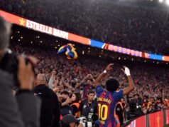 Barcelona berada di jalur untuk mencatatkan rekor kandang sempurna dengan tiga pertandingan tersisa