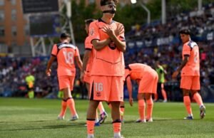 Lamine Yamal berterima kasih kepada rekan setimnya di Barcelona atas penghormatan setelah gol vs Getafe