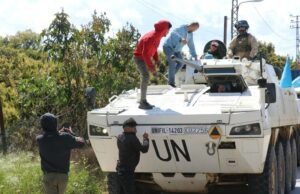 Lebanon: Tentara Israel menabrak kendaraan PBB dengan tank