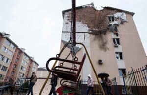 Video. Pemogokan mematikan di pasar di Nikopol, Kyiv mengecam a "kejahatan perang baru"