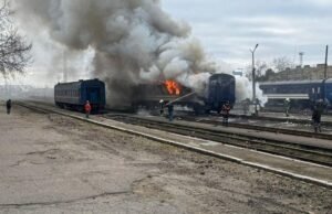 Ukraina: evakuasi kereta penumpang semakin sering terjadi dalam menghadapi serangan Rusia
