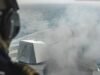 Fregat Normandie berlatih penembakan artileri