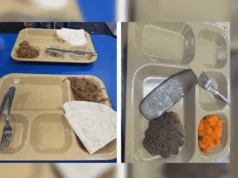 Foto-foto makanan kelaparan yang disajikan kepada tentara AS yang dikerahkan ke Timur Tengah memicu perdebatan mengenai pengisian bahan bakar kapal Angkatan Laut AS