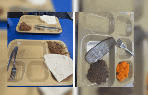 Foto-foto makanan kelaparan yang disajikan kepada tentara AS yang dikerahkan ke Timur Tengah memicu perdebatan mengenai pengisian bahan bakar kapal Angkatan Laut AS