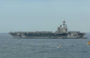 Kapal induk USS Bush dilengkapi dengan laser anti-drone LOCUST: senjata baru apa ini?