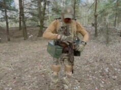 Tentara Ukraina segera dilengkapi dengan kerangka luar yang mampu membawa beban seberat 70 kilogram