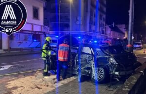 Bischheim. Delapan belas bulan penjara bagi buronan yang menyebabkan kecelakaan di mobil curian