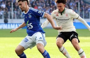 Ligue 1. Gol pertama di Ligue 1 untuk penduduk asli Strasbourg: Samir El Mourabet, nabi di negaranya