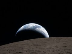 Ruang angkasa. “Earth Sunset”, foto para astronot Artemis yang sudah bersejarah