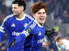 Liga Konferensi. Di Mainz, Racing Club de Strasbourg bermain untuk memperebutkan emas Rhine dan satu tempat di semifinal