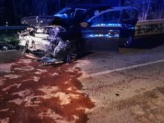 Illkirch-Graffenstaden. Dampak frontal: lima orang luka ringan