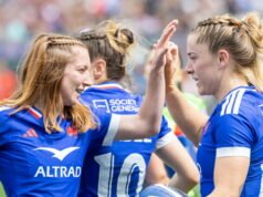 Turnamen 6 Negara Putri. Prancis mendominasi Italia di Grenoble dan idealnya memulai era barunya