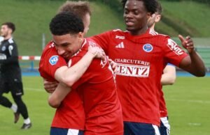 Sepak bola. Nasional 2: meski kalah jumlah, Haguenau tak segan-segan menang