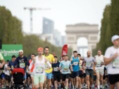 60.000 pelari mencoba acara tersebut pada hari Minggu ini, sebuah rekor