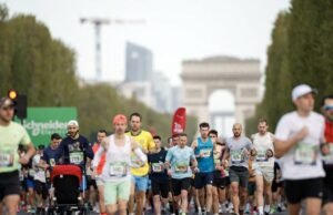 60.000 pelari mencoba acara tersebut pada hari Minggu ini, sebuah rekor