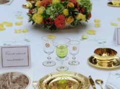 Paris. Dia menjual kembali peralatan makan Elysée di Vinted: mantan pemodal yang dihukum