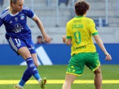 Sepak bola. Pertandingan terbaru dalam seleksi pemain Racing Club de Strasbourg