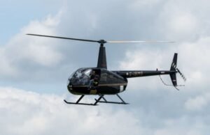 Brazil. Tanpa lisensi, dia mengemudikan helikopter dan jatuh beberapa detik setelah lepas landas