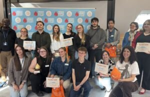 Strasbourg. Siswa diberi penghargaan atas komitmen mereka terhadap donasi plasma