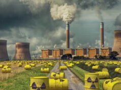 Wilayah mana di Perancis yang masih memiliki tingkat radioaktivitas yang tinggi 40 tahun setelah bencana Chernobyl?