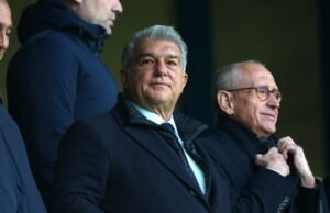 Laporta menyampaikan semangat ke ruang ganti Barcelona menjelang pertandingan Atletico Madrid